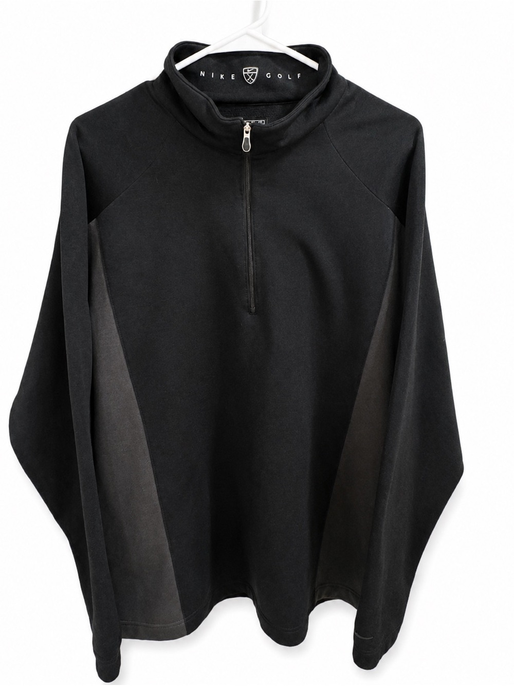 Nike Golf Dri-FIT Black Quarter Zip Pullover Men’s XL